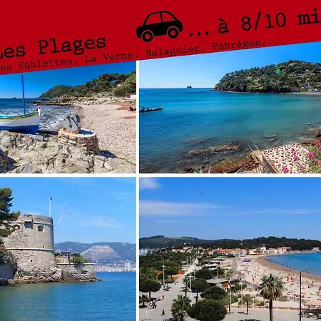 L'aparte H24,cosy,port,plage,wifi,netflix