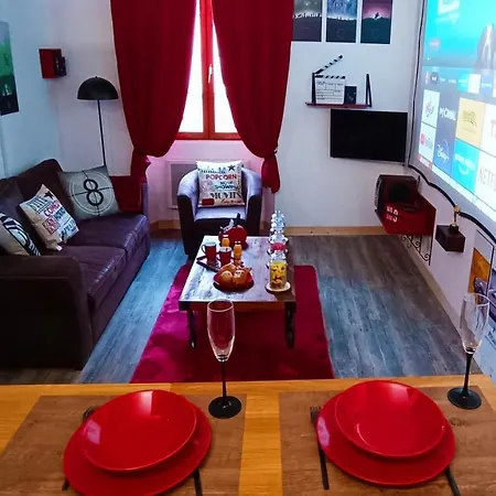 L'aparte H24,cosy,port,plage,wifi,netflix * ラ・セーヌ・シュル・メール