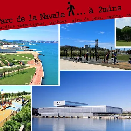 Apartment L'aparte H24,cosy,port,plage,wifi,netflix La Seyne-sur-Mer